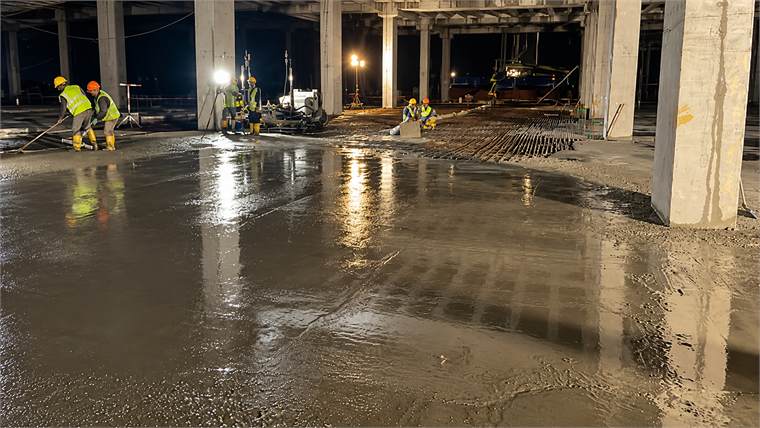 Digital Nanda Data Centre flooring work 4