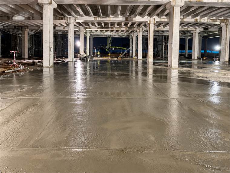 Digital Nanda Data Centre flooring work 6