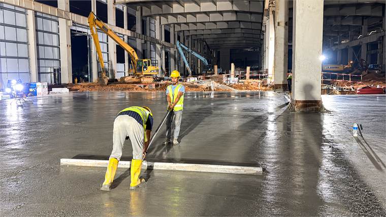 Haitian Machinery flooring work 3