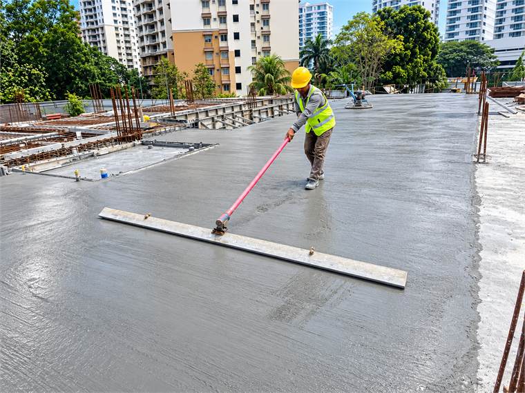 Sasana Niaga shoplot flooring work 1