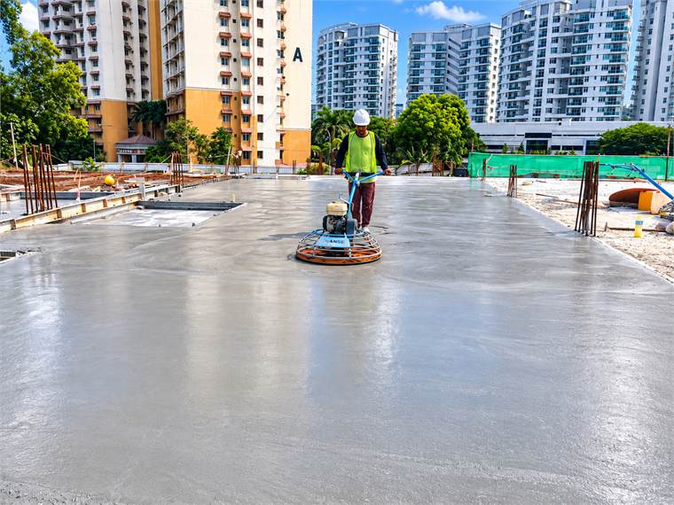 Sasana Niaga shoplot flooring work 2